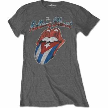 Merch The Rolling Stones: Dámské Tričko Rocks Off Cuba  XL