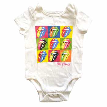 Merch The Rolling Stones: Dětské Body Two-tone Tongues 