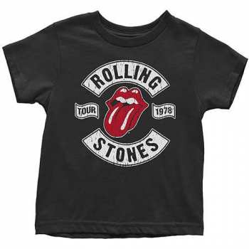 Merch The Rolling Stones: Dětské Toddler Tričko Us Tour 1978  5 let