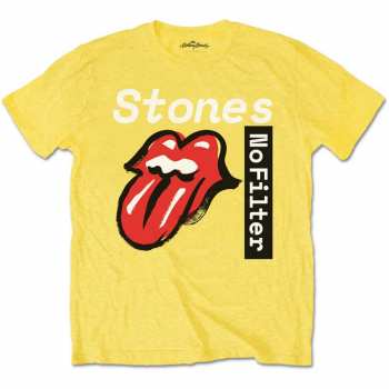 Merch The Rolling Stones: Dětské Tričko No Filter Text  13-14 let