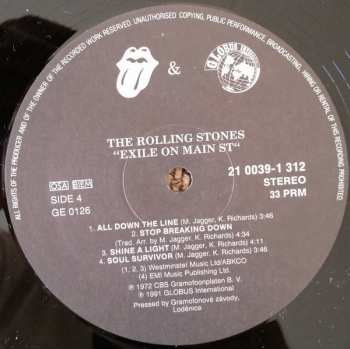 2LP The Rolling Stones: Exile On Main St.