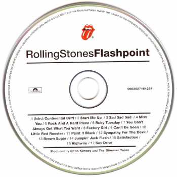CD The Rolling Stones: Flashpoint 12836