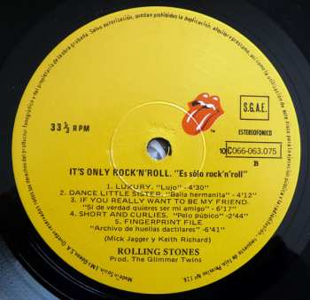 LP The Rolling Stones: It's Only Rock 'N Roll  543281