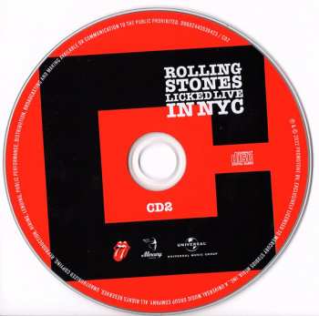 2CD/Blu-ray The Rolling Stones: Licked Live In NYC 388878
