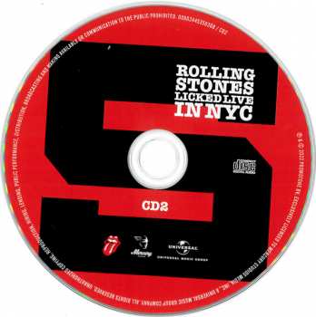 2CD The Rolling Stones: Licked Live In NYC 389123