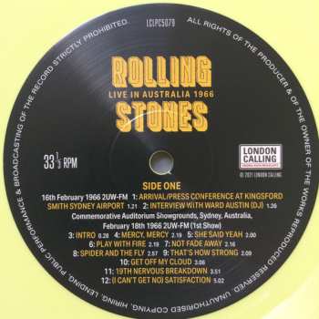 LP The Rolling Stones: Live In Australia 1966 LTD | NUM | CLR 394233
