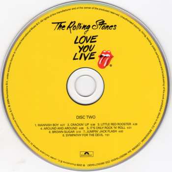 2CD The Rolling Stones: Love You Live 22122
