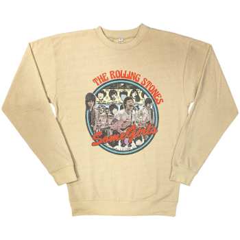 Merch The Rolling Stones: The Rolling Stones Unisex Sweatshirt: Some Girls Circle (medium) M