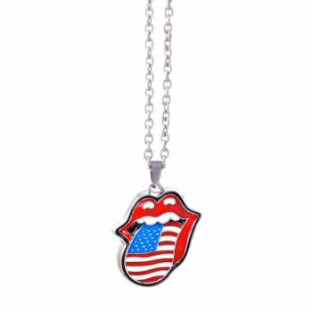 Merch The Rolling Stones: Náhrdelník Usa Tongue