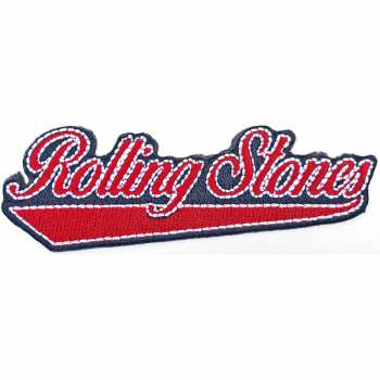 Merch The Rolling Stones: Nášivka Baseball Script