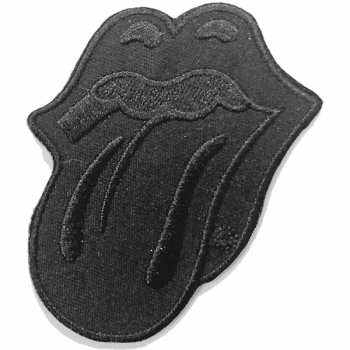 Merch The Rolling Stones: Nášivka Classic Tongue Black