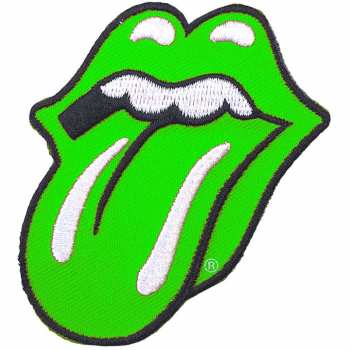 Merch The Rolling Stones: Nášivka Classic Tongue Green 