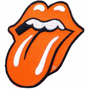 Merch The Rolling Stones: Nášivka Classic Tongue Orange 