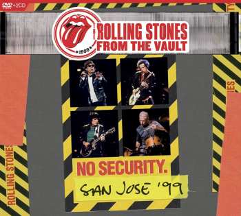 2CD/DVD The Rolling Stones: No Security. San Jose '99 13511