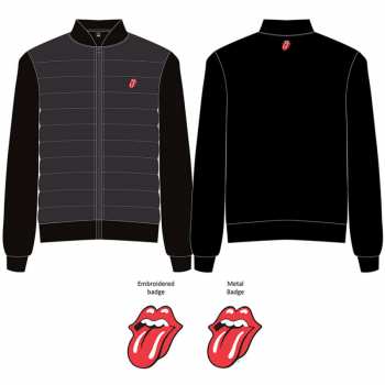 Merch The Rolling Stones: Quilted Jacket Classic Tongue  S