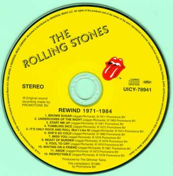 CD The Rolling Stones: Rewind (1971-1984) 123407