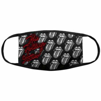 Merch The Rolling Stones: Rouška B&w Tongues
