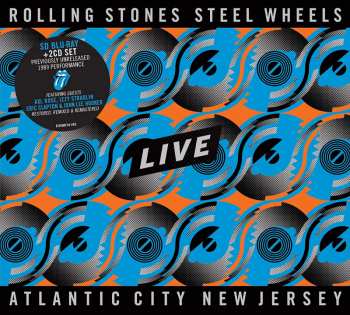 2CD/Blu-ray The Rolling Stones: Steel Wheels Live Atlantic City New Jersey