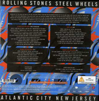 3CD/2DVD/Box Set/Blu-ray The Rolling Stones: Steel Wheels Live Atlantic City New Jersey LTD 34461