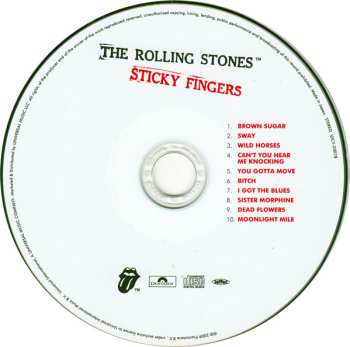 CD The Rolling Stones: Sticky Fingers