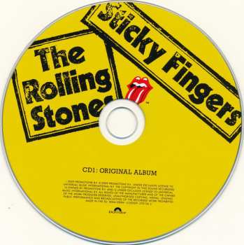 3CD/DVD/SP/Box Set The Rolling Stones: Sticky Fingers NUM | DLX 34510