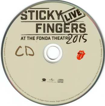 CD/Blu-ray The Rolling Stones: Sticky Fingers Live At The Fonda Theatre 2015 513300