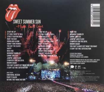 2CD/DVD The Rolling Stones: Sweet Summer Sun - Hyde Park Live  35318