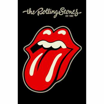 Merch The Rolling Stones: Textilní Plakát Tongue