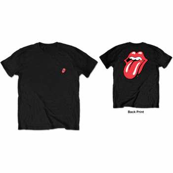 Merch The Rolling Stones: Tričko Classic Tongue  S