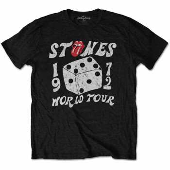 Merch The Rolling Stones: Tričko Dice Tour '72  L