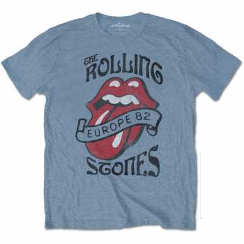 Merch The Rolling Stones: Tričko Europe '82 Tour  S