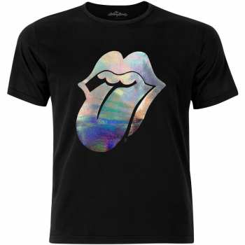 Merch The Rolling Stones: Tričko Foil Tongue  M