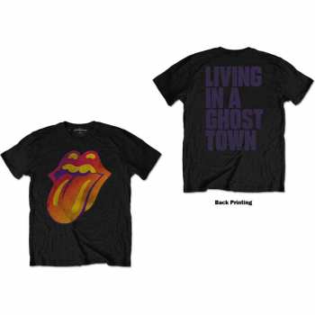 Merch The Rolling Stones: Tričko Ghost Town Distressed  L