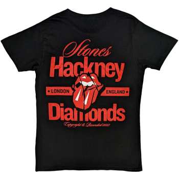 Merch The Rolling Stones: The Rolling Stones Unisex T-shirt: Hackney Diamonds Hackney London (back Print) (large) L