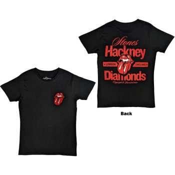 Merch The Rolling Stones: The Rolling Stones Unisex T-shirt: Hackney Diamonds Hackney London (back Print) (medium) M