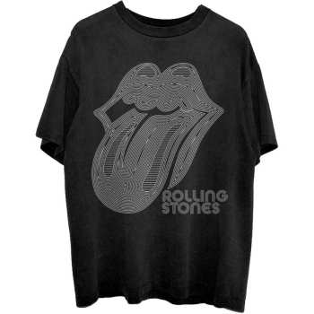 Merch The Rolling Stones: The Rolling Stones Unisex T-shirt: Holographic Tongue (small) S