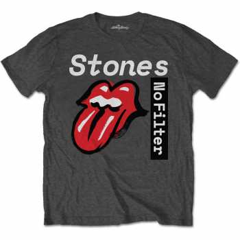 Merch The Rolling Stones: Tričko No Filter Text  M