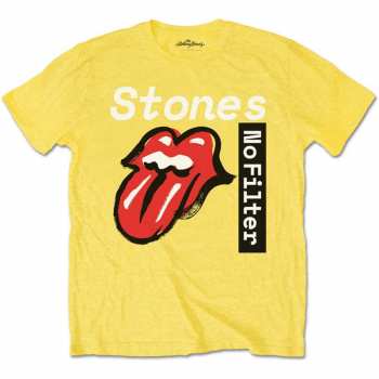 Merch The Rolling Stones: Tričko No Filter Text  L