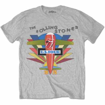 Merch The Rolling Stones: Tričko Retro Us Tour 1975  L