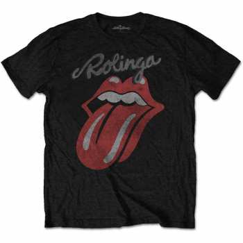 Merch The Rolling Stones: Tričko Rolinga  M