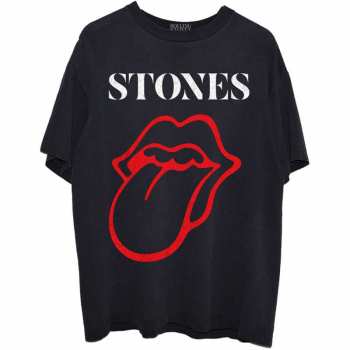 Merch The Rolling Stones: Tričko Sixty Classic Vintage Tongue L
