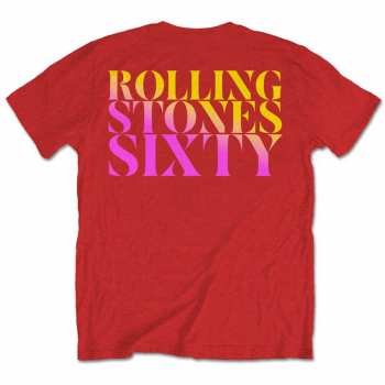 Merch The Rolling Stones: Tričko Sixty Gradient Text XL