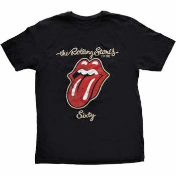Merch The Rolling Stones: Tričko Sixty Plastered Tongue L