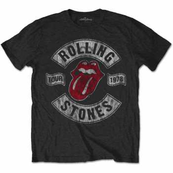 Merch The Rolling Stones: Tričko Us Tour 1978  L