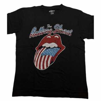 Merch The Rolling Stones: Tričko Usa Tongue M