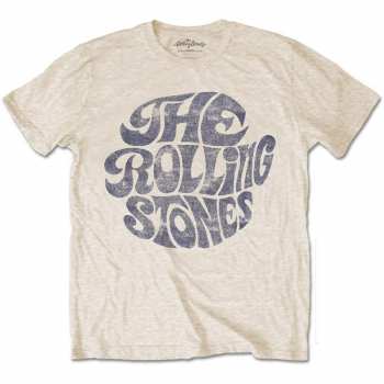 Merch The Rolling Stones: Tričko Vintage 1970s Logo The Rolling Stones  XL