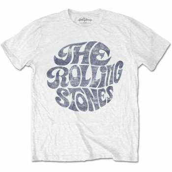 Merch The Rolling Stones: Tričko Vintage 70s Logo The Rolling Stones  XL