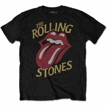 Merch The Rolling Stones: Tričko Vintage Typeface  XXL