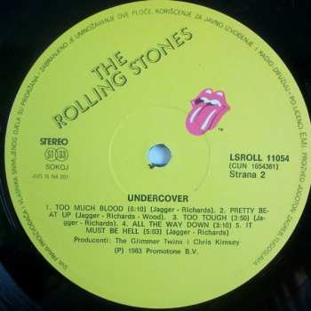 LP The Rolling Stones: Undercover