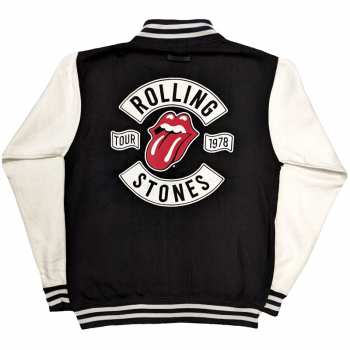 Merch The Rolling Stones: The Rolling Stones Unisex Varsity Jacket: Tour '78 (back Print) (small) S